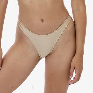 LA APPAREL HIGH CUT BIKINI BOTTOM
